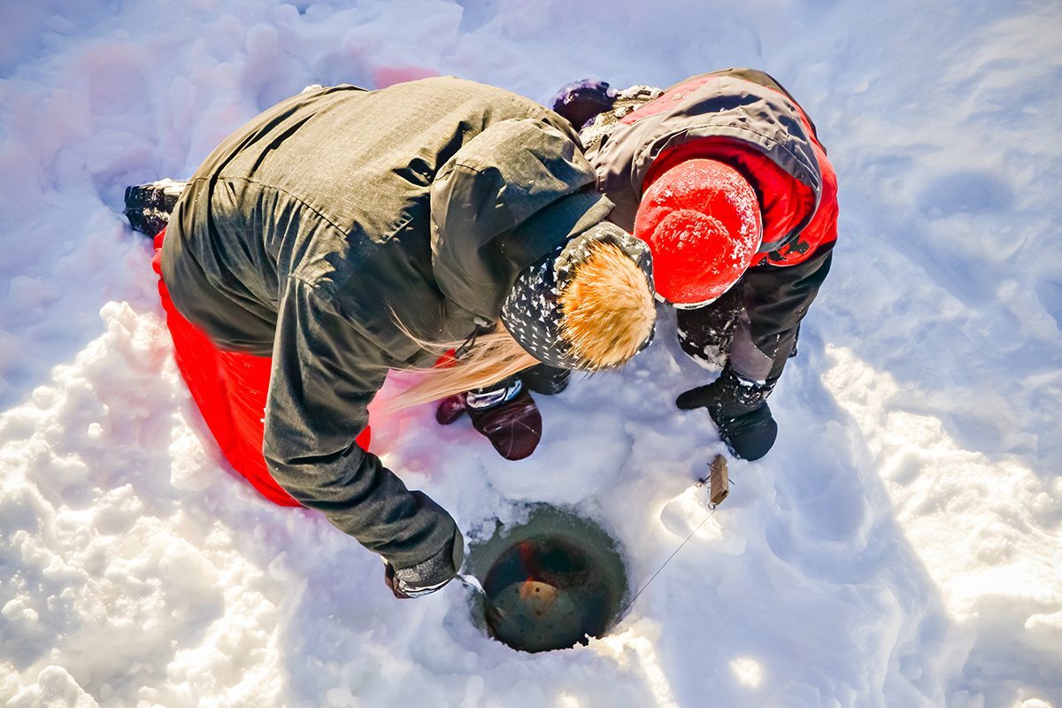 Pêche sur glace